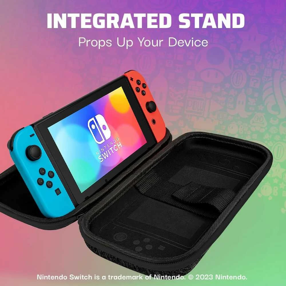 PDP REMATCH valdiklio ir kelioninio dėklo rinkinys: „Star Spectrum“ Nintendo Switch - Lite - OLED