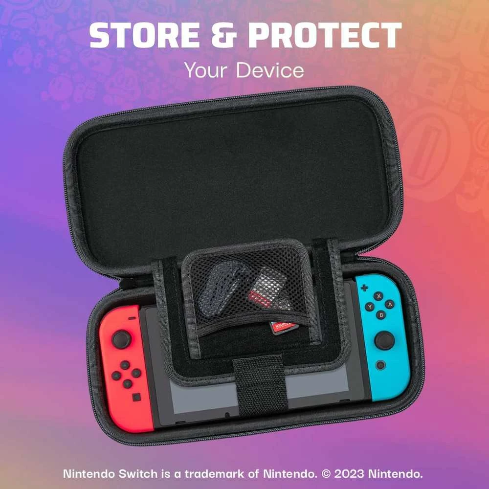 PDP REMATCH valdiklio ir kelioninio dėklo rinkinys: „Star Spectrum“ Nintendo Switch - Lite - OLED