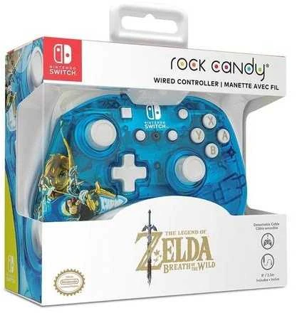 PDP Rock Candy Mini Zelda laidinis valdiklis skirtas Nintendo Switch