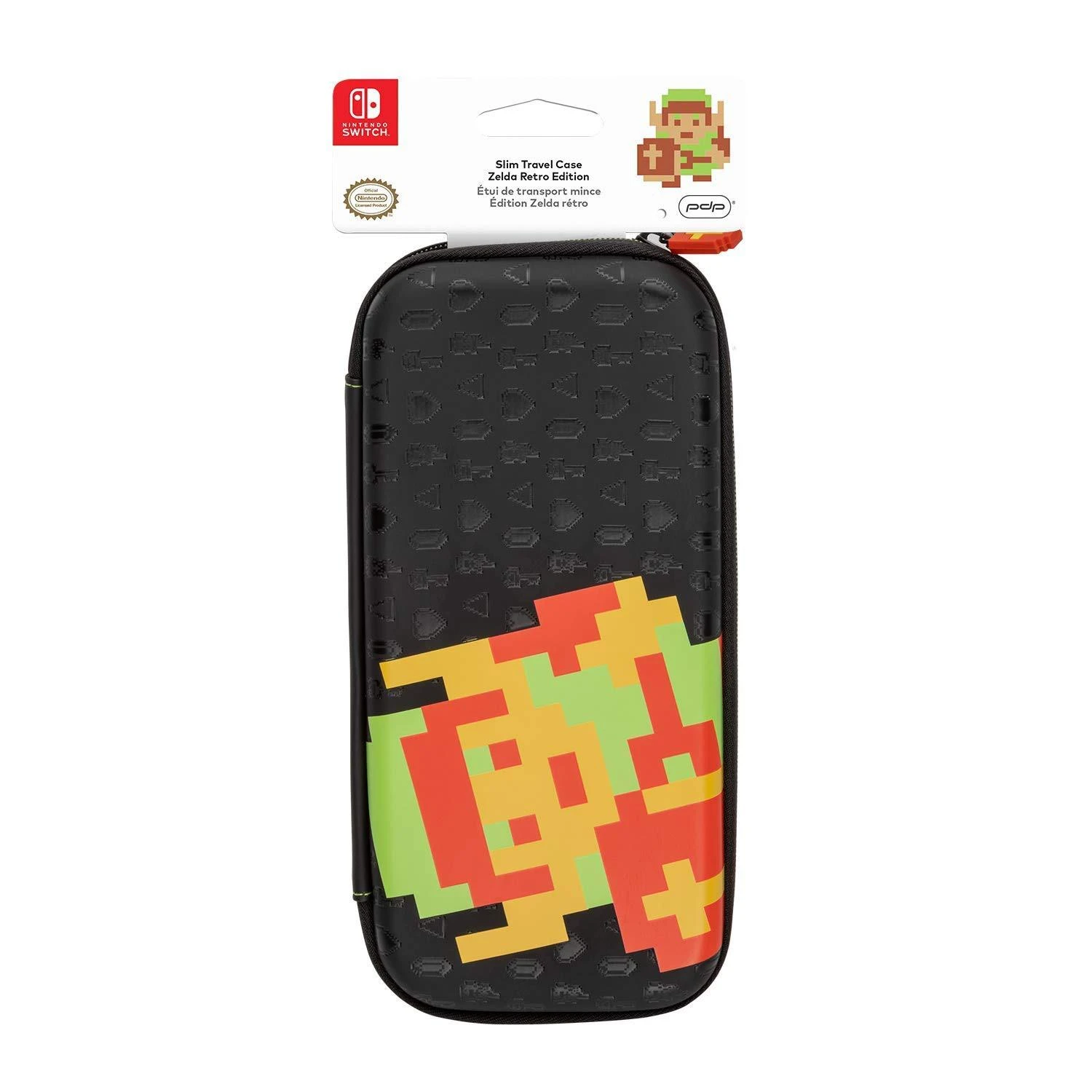 PDP plonas kelioninis dėklas – „Zelda Retro Edition“, skirtas „Nintendo Switch“.
