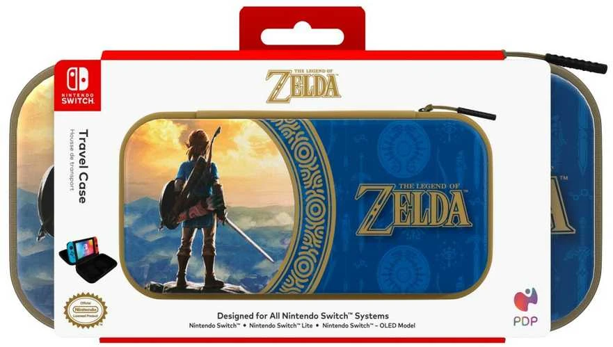 PDP Travel Hyrule Mėlyna dėklas Nintendo Switch
