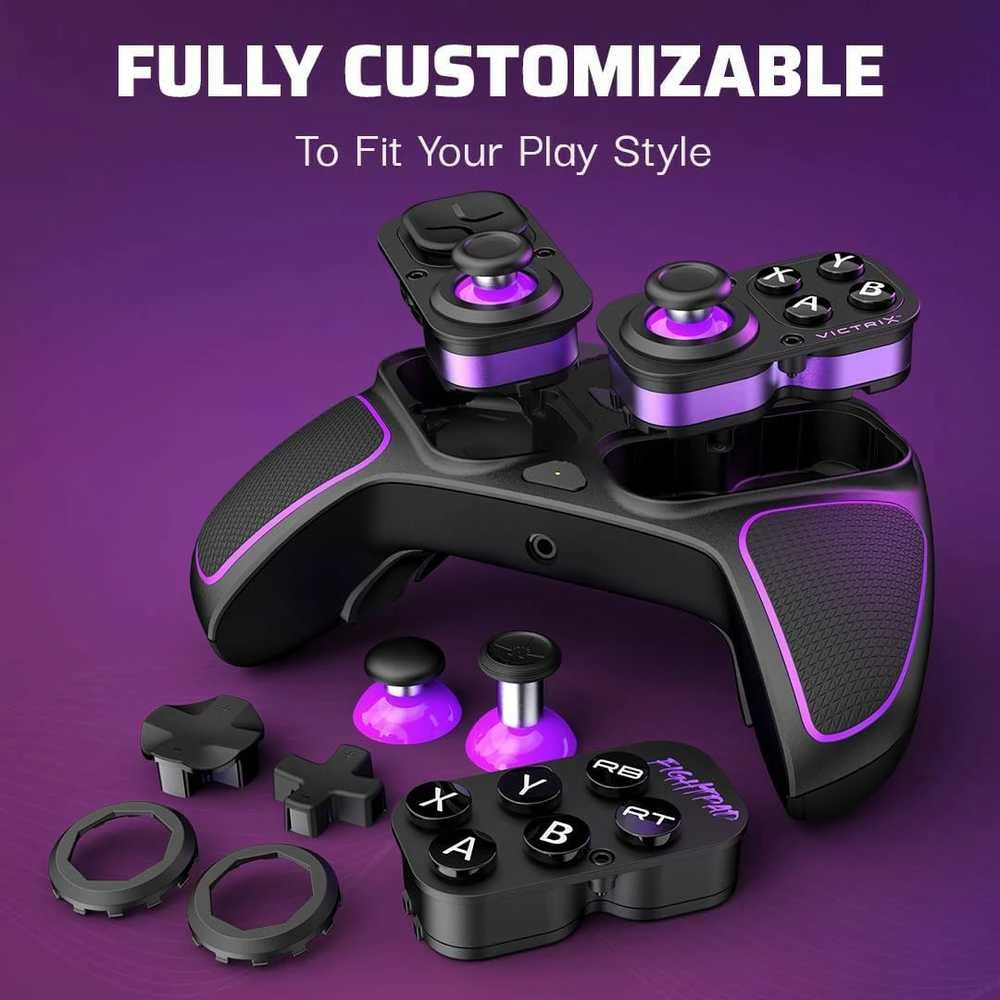 PDP Victrix Pro BFG belaidis valdiklis skirtas XBOX & PC (Juodas)