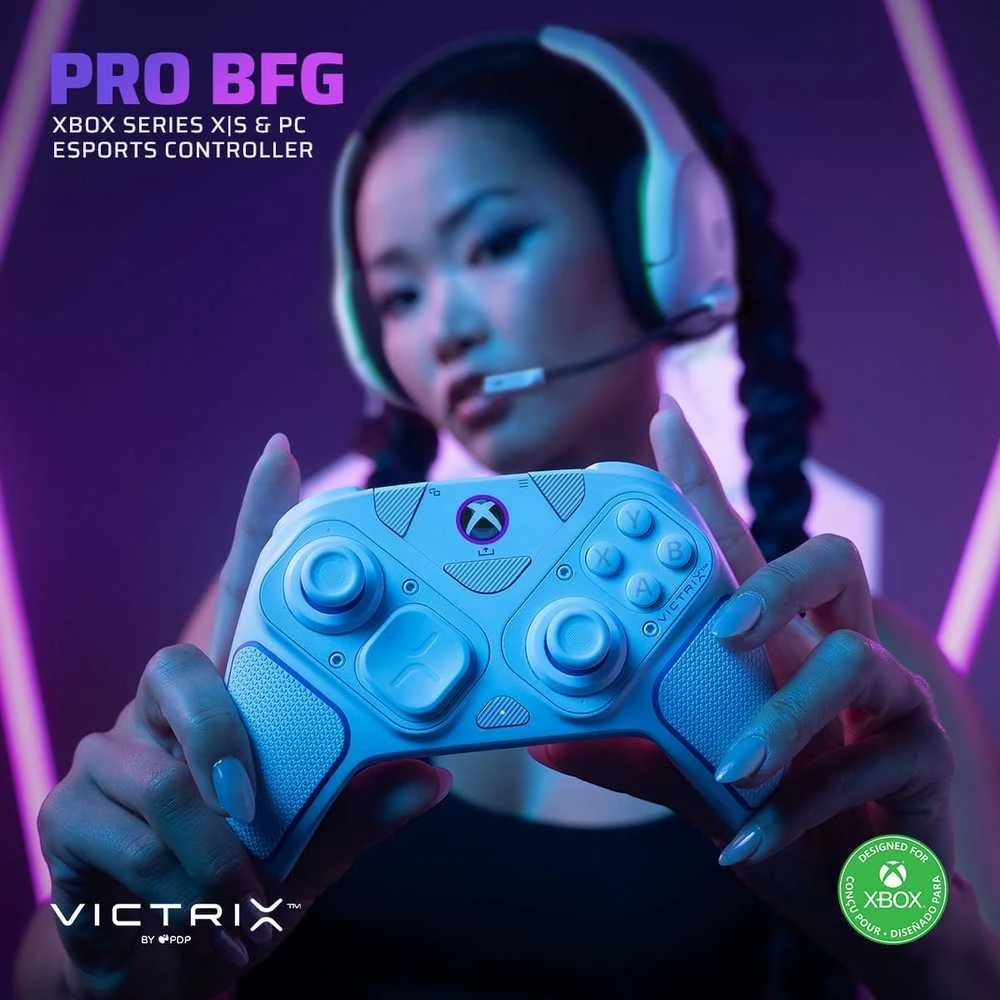 PDP Victrix Pro BFG belaidis valdiklis skirtas XBOX & PC (Baltas)