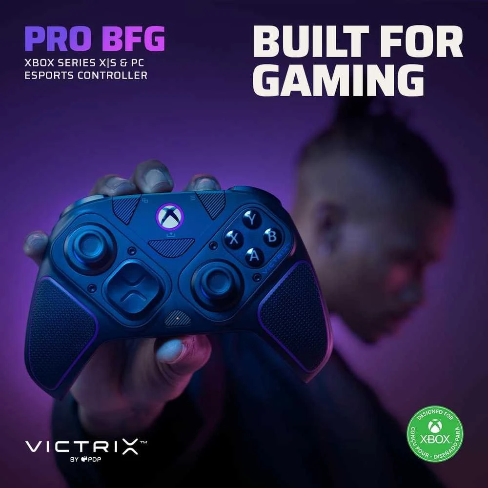 PDP Victrix Pro BFG belaidis valdiklis skirtas XBOX & PC (Juodas)