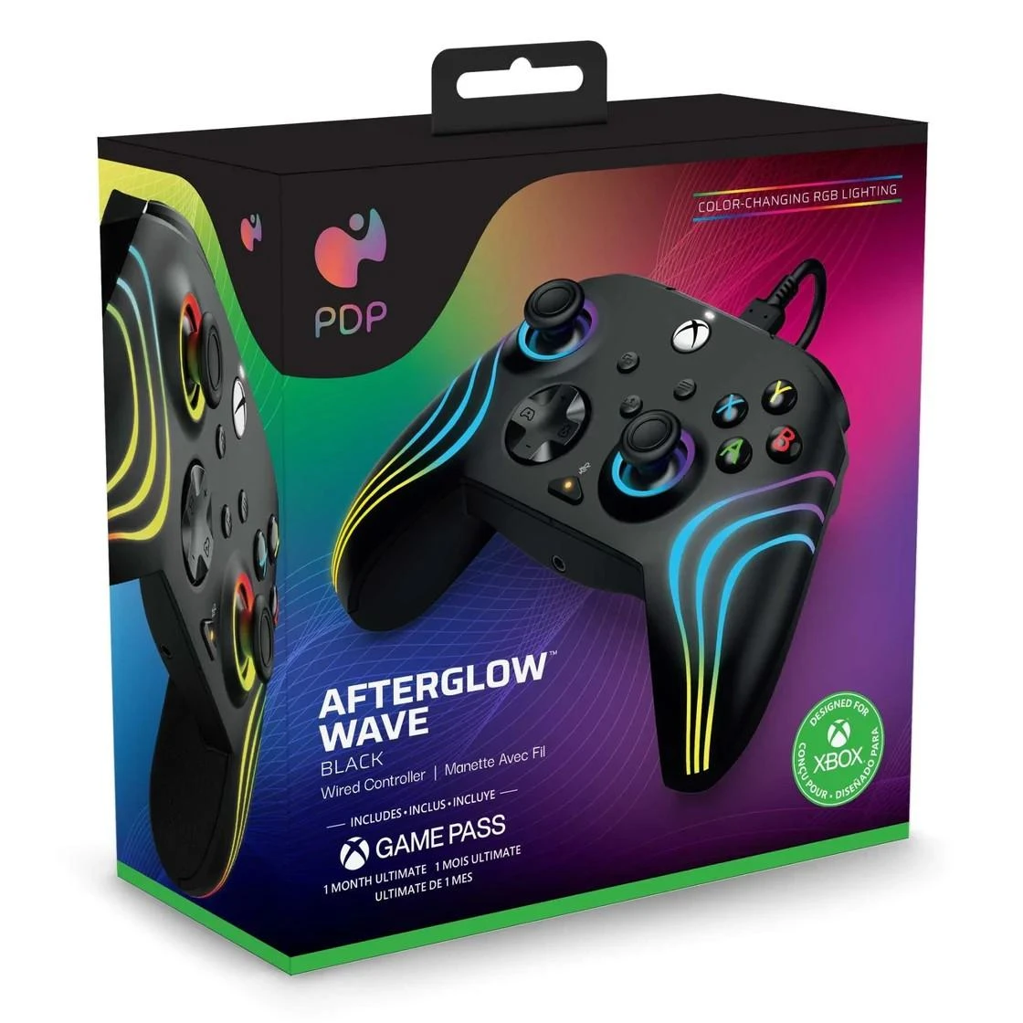 PDP XBOX X/S laidinis valdiklis (Afterglow Wave)