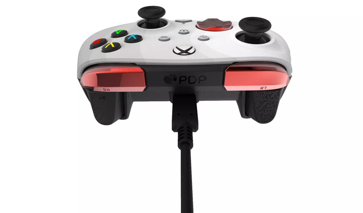 PDP XBOX X/S laidinis valdiklis Rematch (Radial Baltas)