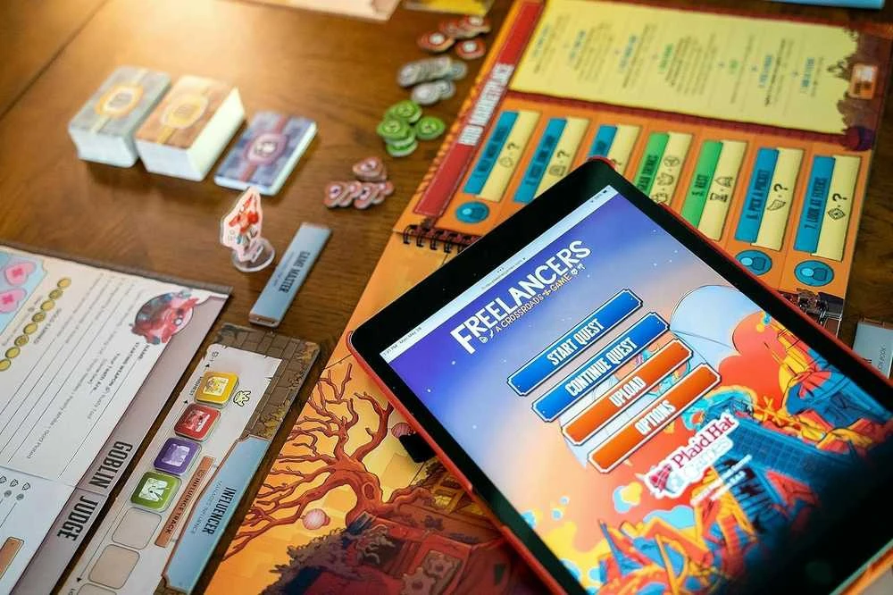 Plaid Hat Games Freelancers: A Crossroads Game