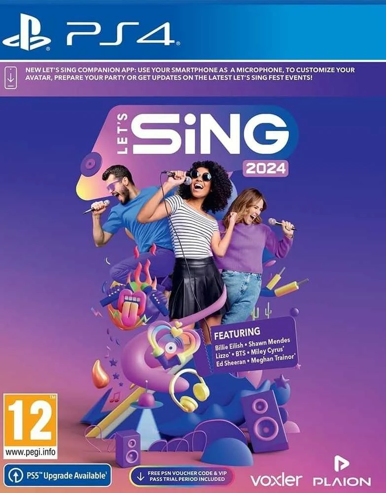 Plaion Let's Sing 2024 PS4