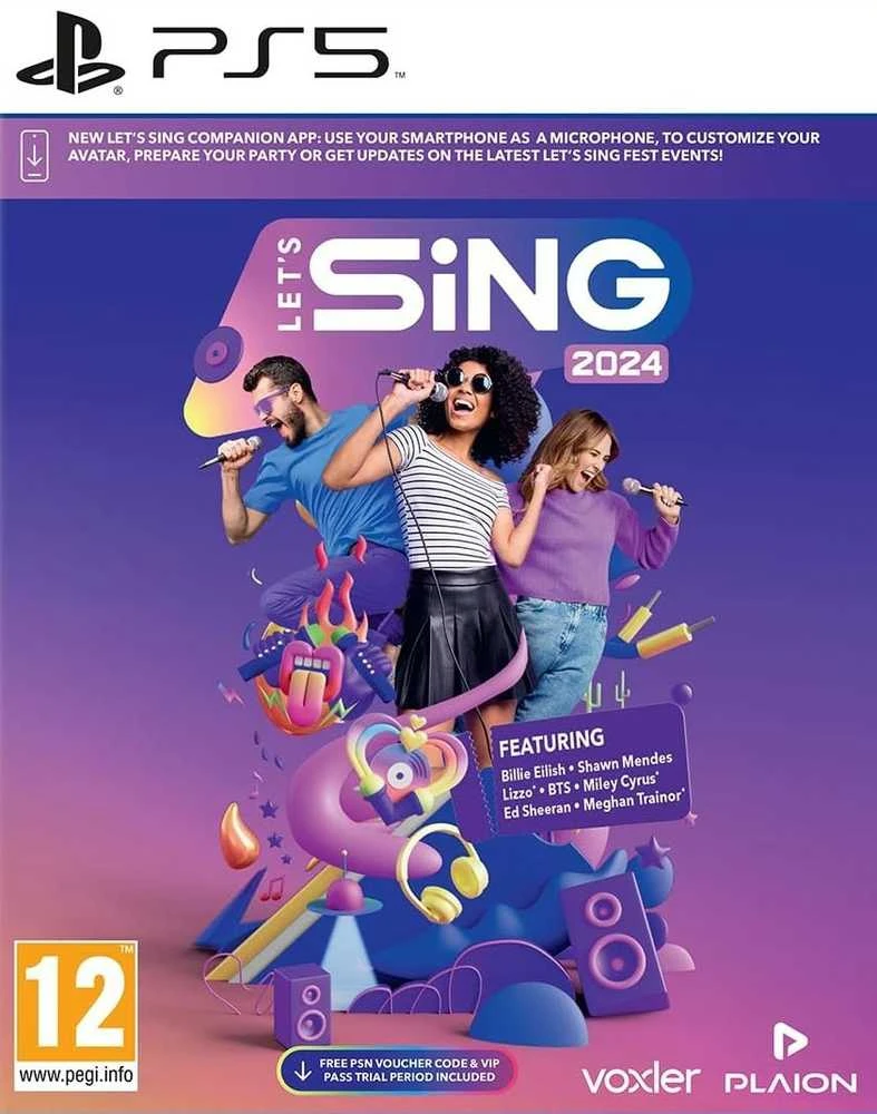 Plaion Let's Sing 2024 PS5