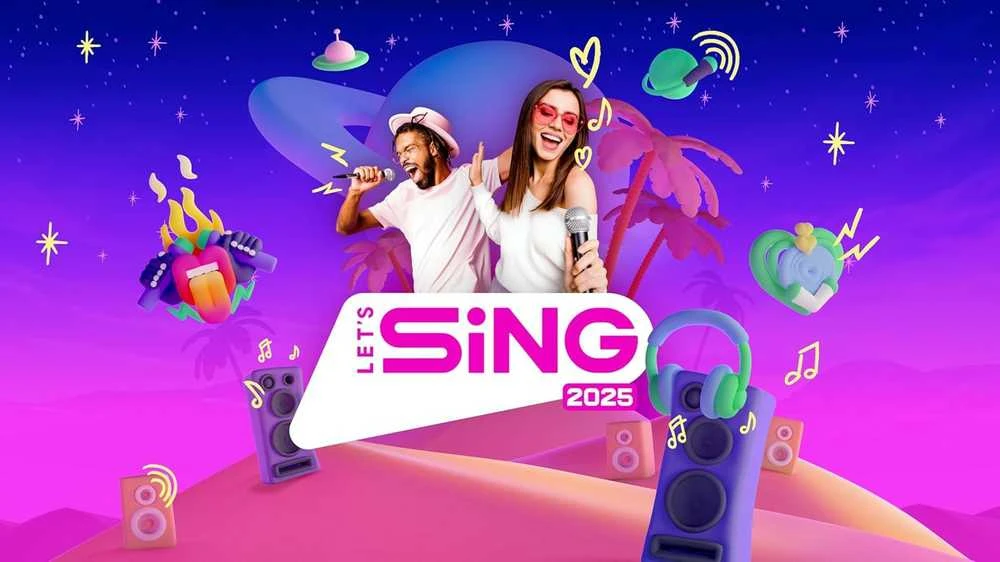 Plaion Let's Sing 2025 + 2 Mikrofonai PS5