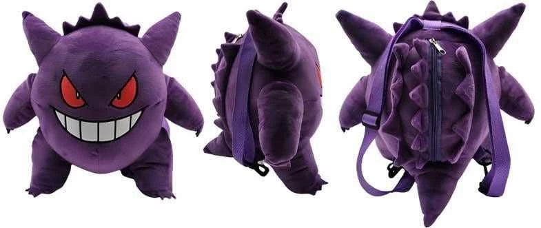 Cyp Brands POKEMON - Gengar - pliušinis žaislas - kuprinė 35cm