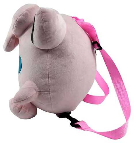 Cyp Brands POKEMON - Jigglypuff - pliušinis žaislas - kuprinė 35cm