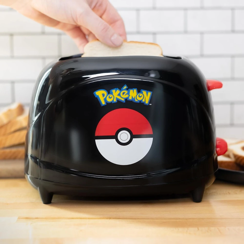 Skrudintuvas Nezatříděno Carruzzo Mad Monkey Pokémon – Toaster 2 griežinėliai Juoda, Raudona, Balta