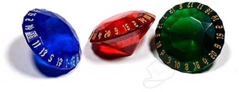 Polyhero Dice PolyHero Rogue 3d20 Gems