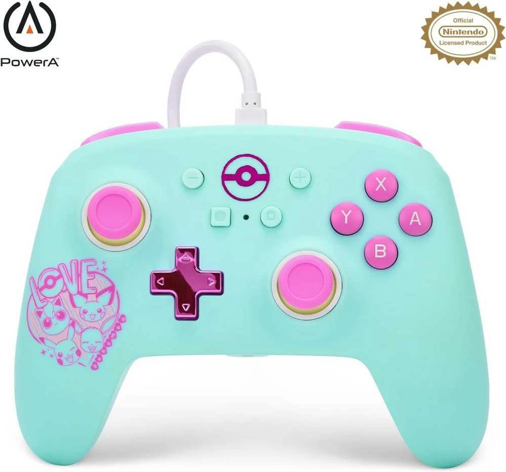 Power A PowerA Enhanced laidinis valdiklis skirtas Nintendo Switch - Pokémon: Sweet Friends
