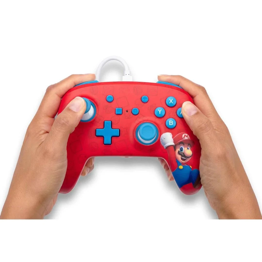 Power A PowerA Enhanced Woo-hoo! Mario laidinis valdiklis skirtas Nintendo Switch