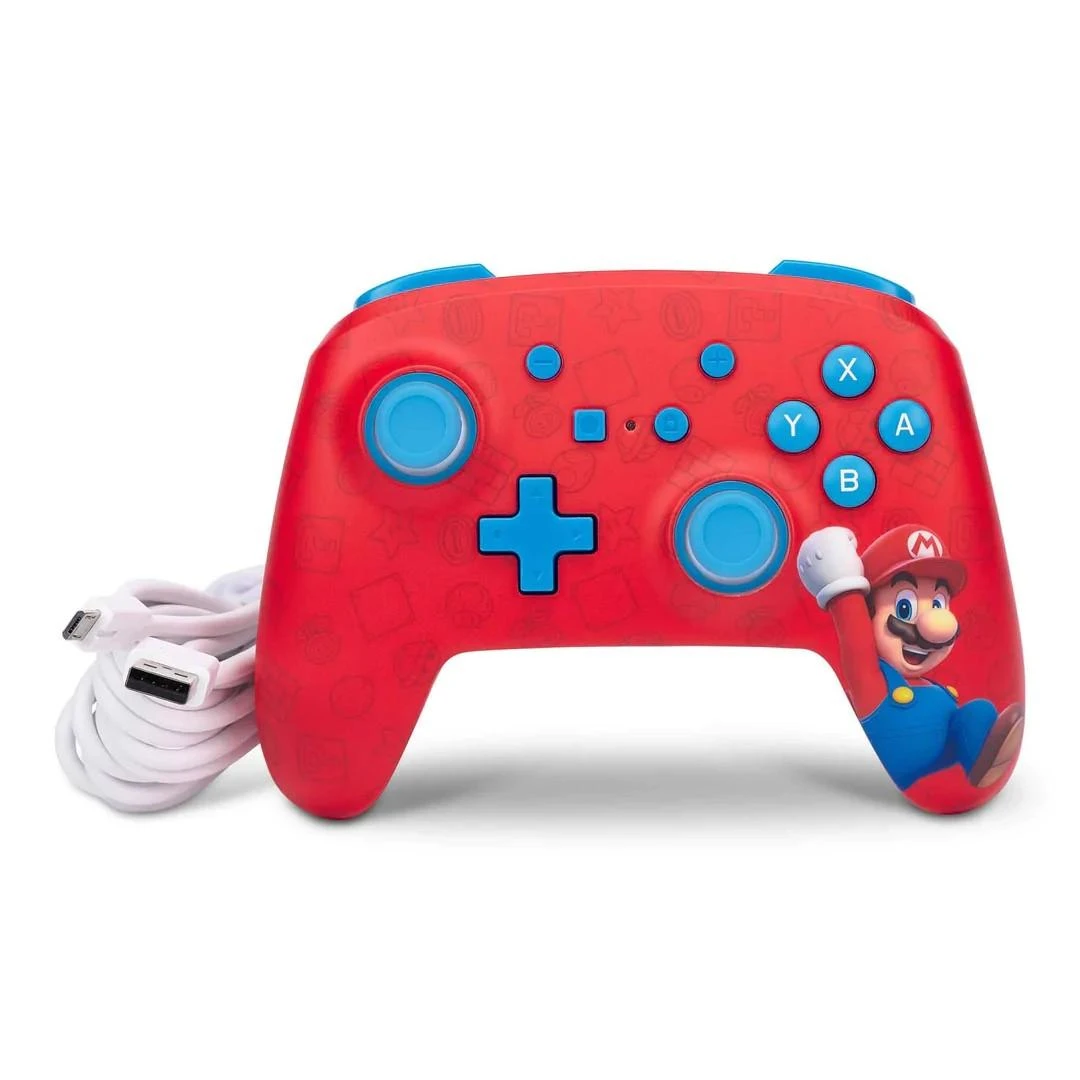 Power A PowerA Enhanced Woo-hoo! Mario laidinis valdiklis skirtas Nintendo Switch