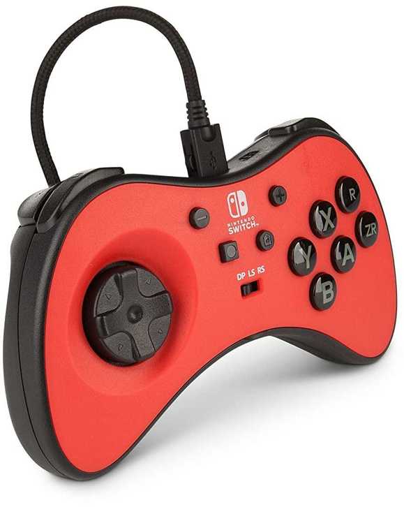 Power A PowerA FightPad Laidinis Valdiklis | Nintendo Switch (Raudonas)