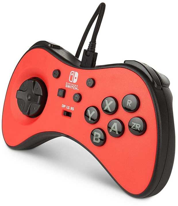 Power A PowerA FightPad Laidinis Valdiklis | Nintendo Switch (Raudonas)