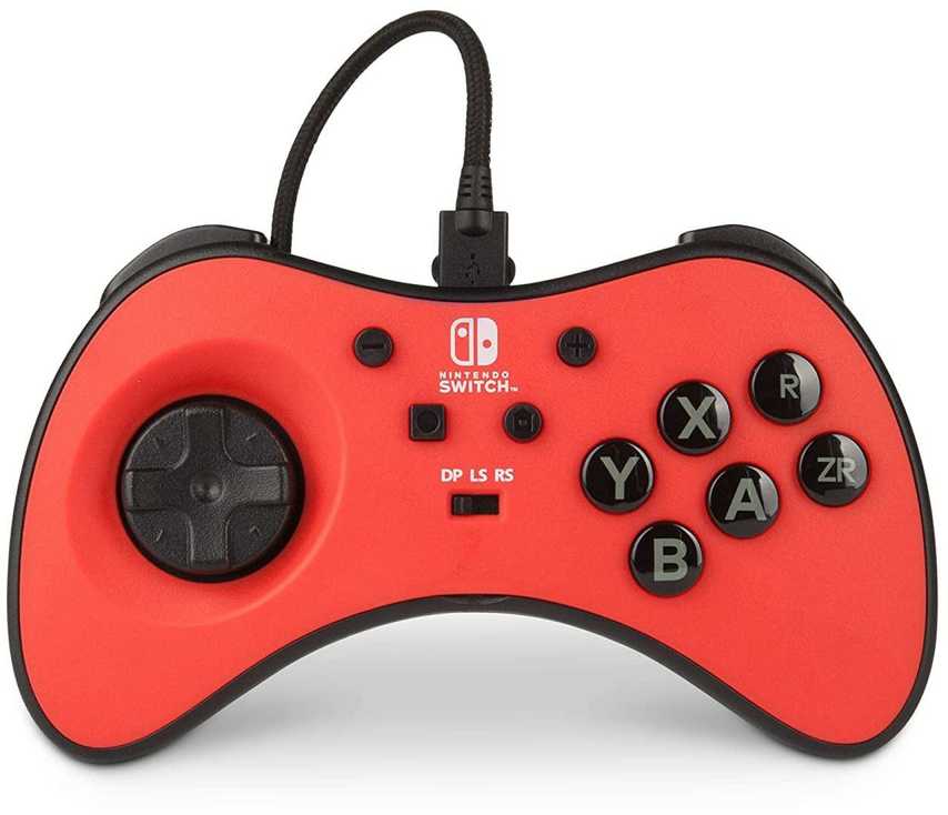 Power A PowerA FightPad Laidinis Valdiklis | Nintendo Switch (Raudonas)