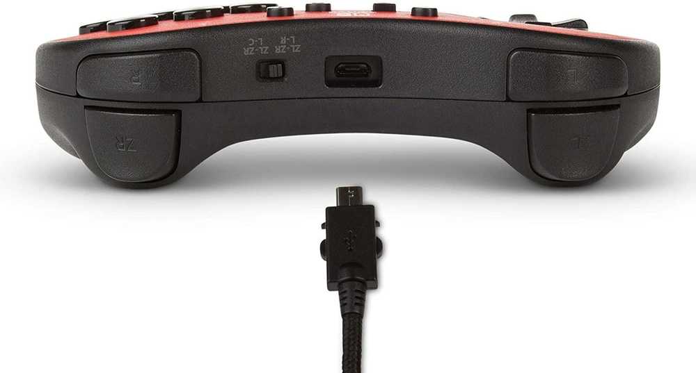 Power A PowerA FightPad Laidinis Valdiklis | Nintendo Switch (Raudonas)