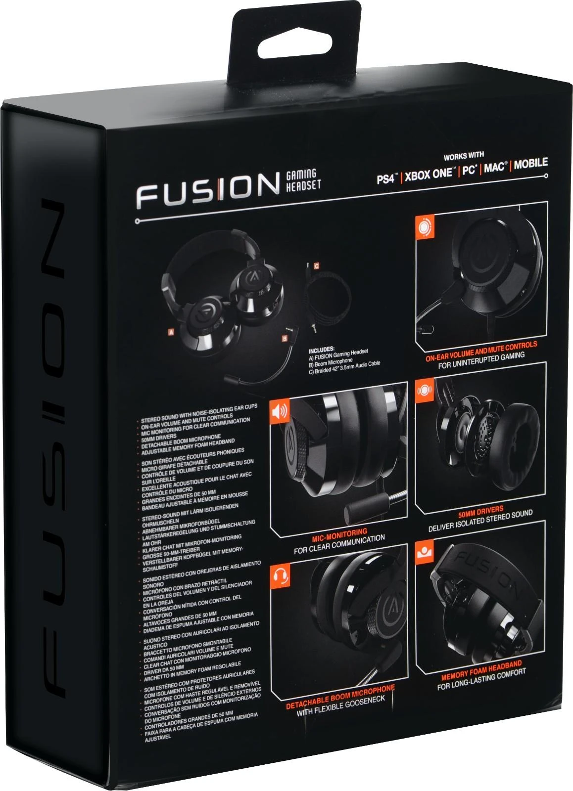 Power A PowerA Fusion Multi Platform Laidinės Ausinės | PS4/XBOX One/PC/MAC