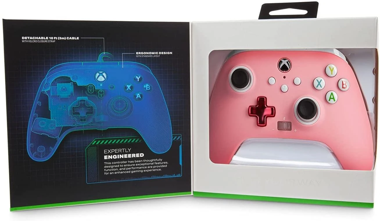 Inline Power A PowerA Laidinis Valdiklis | XBOX One, Series X|S (Rožinis)