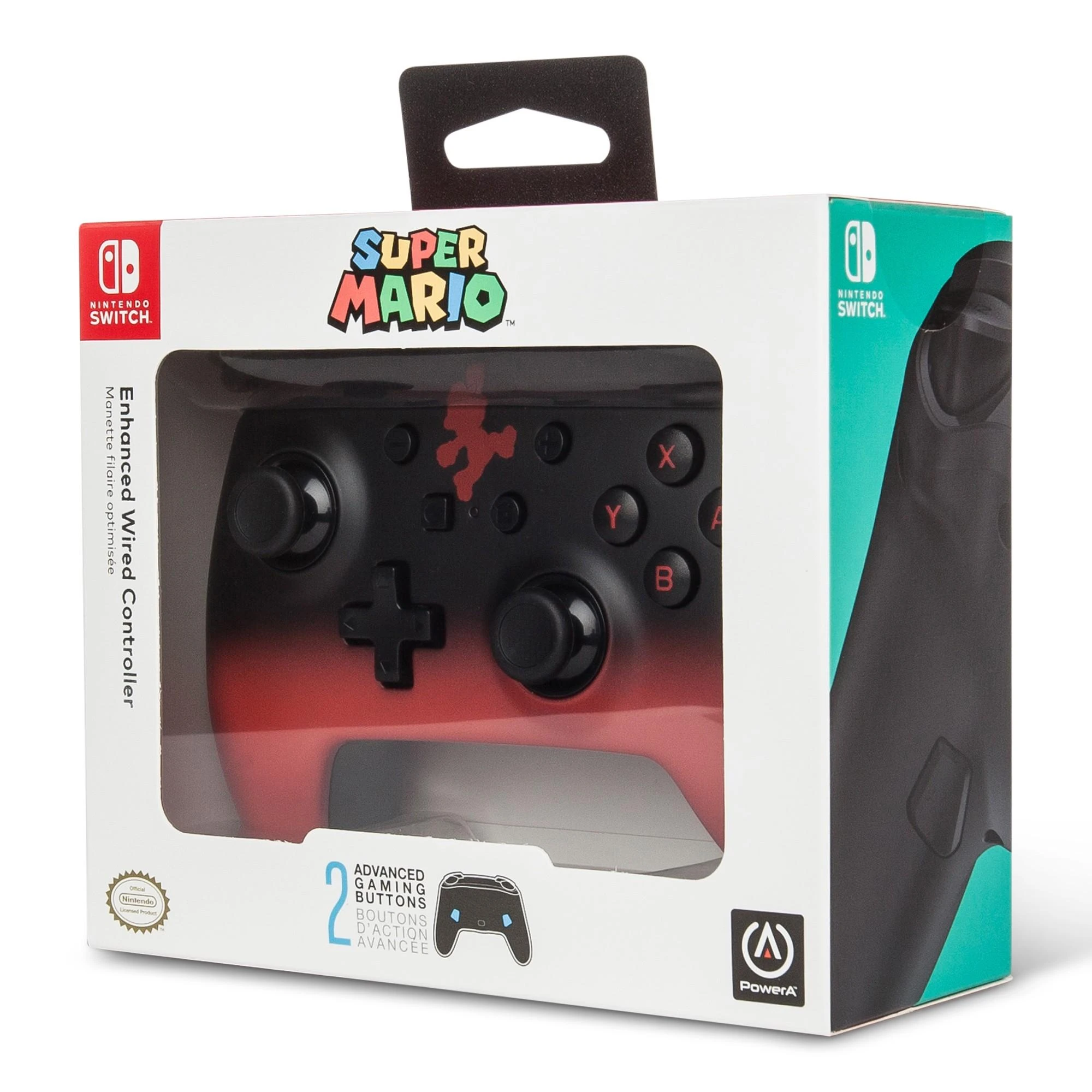Power A PowerA Mario Face laidinis valdiklis skirtas Nintendo Switch