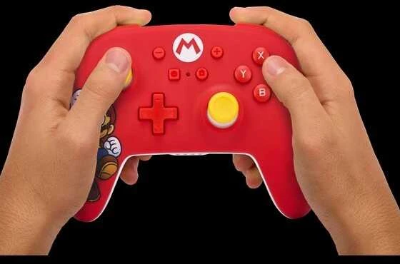 Power A PowerA Mario Joy belaidis valdiklis skirtas Nintendo Switch