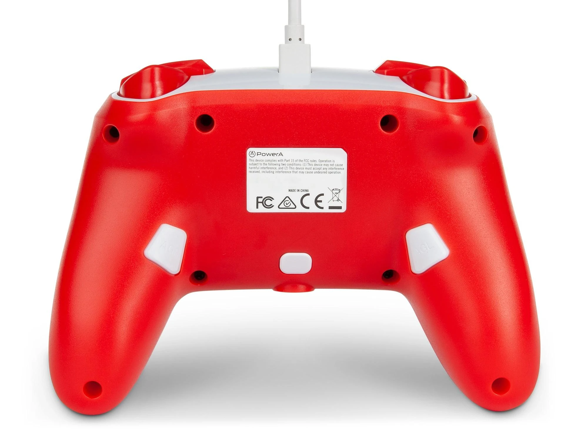Power A PowerA Mario Raudona/Baltas laidinis valdiklis skirtas Nintendo Switch