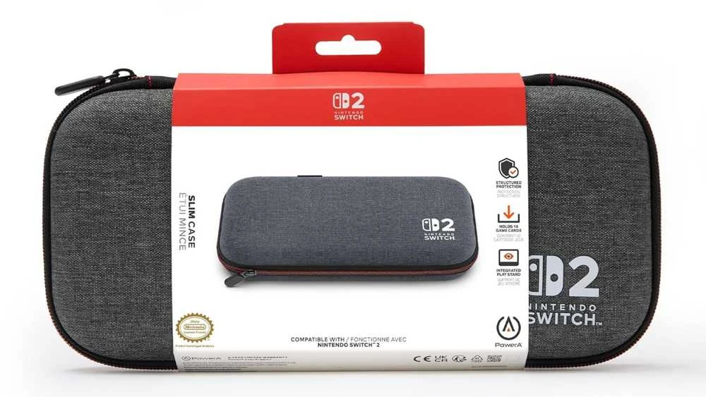 Power A PowerA Nintendo Switch 2 Slim Dėklas - Dark Heather Pilkas