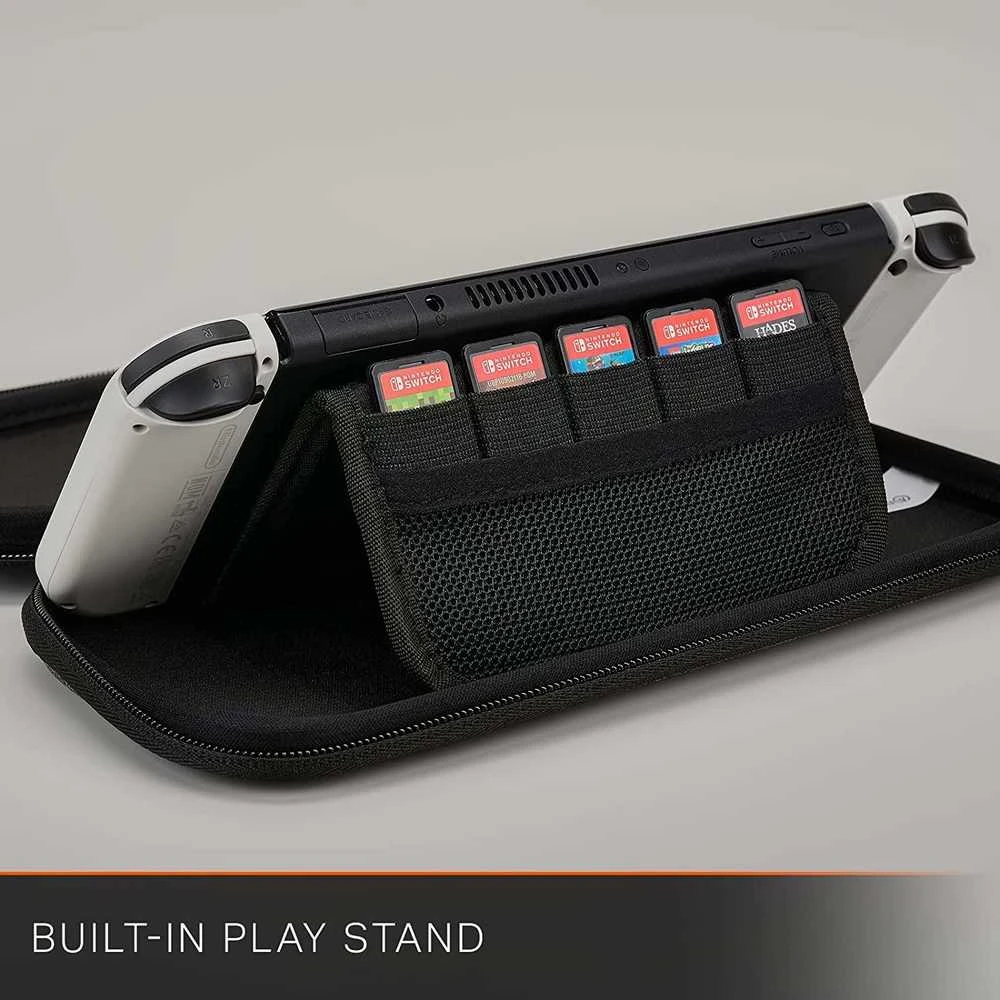 Power A Maitinimas A PowerA Nintendo Switch dėklas - Charcoal