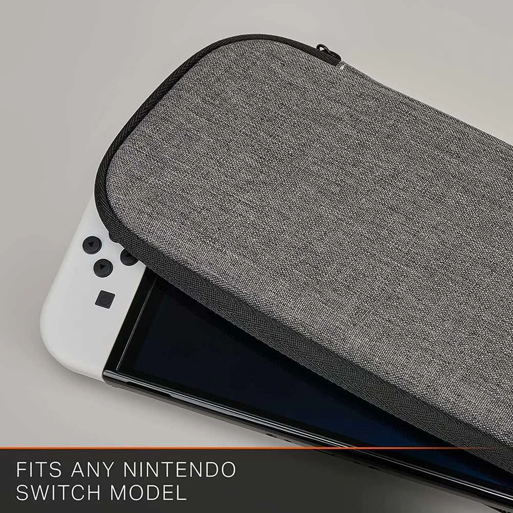 Power A Maitinimas A PowerA Nintendo Switch dėklas - Charcoal