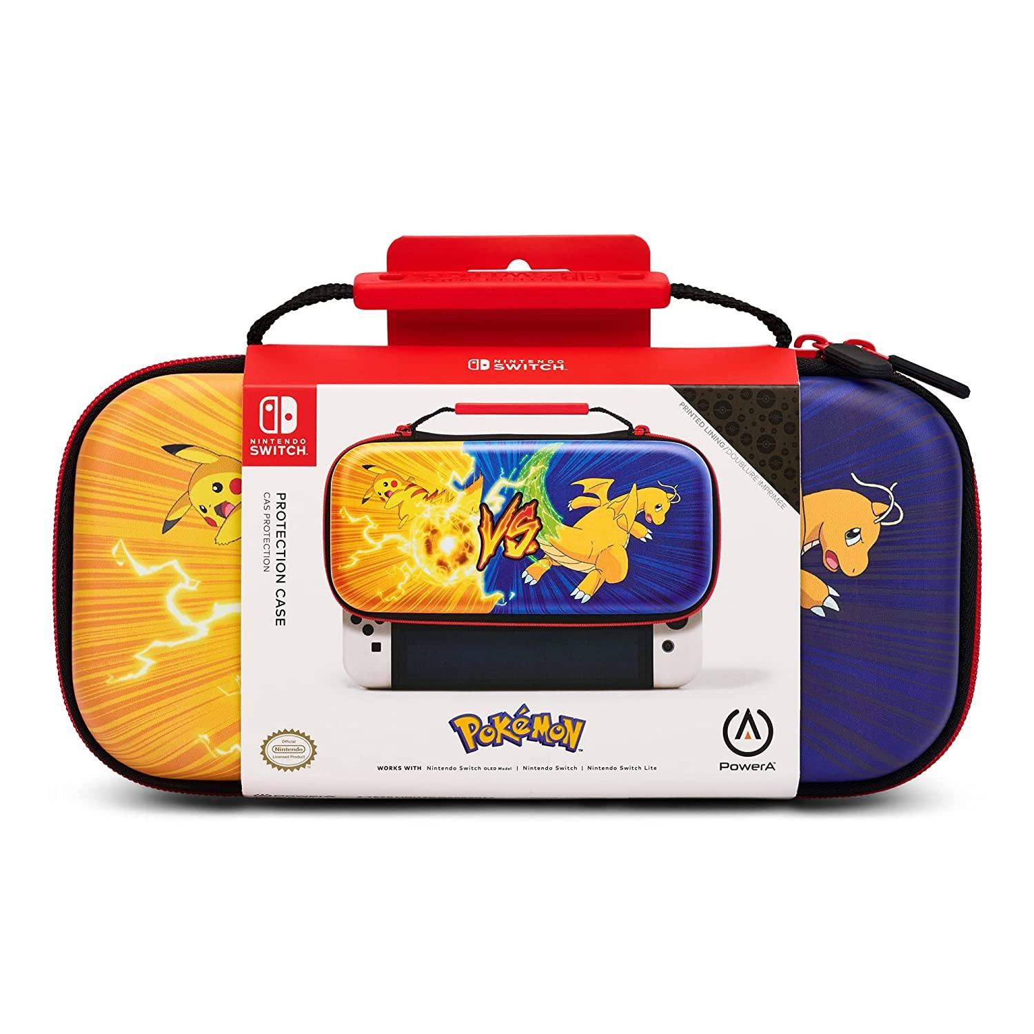 Power A PowerA PowerA Nintendo Switch apsauginis dėklas – Pikachu prieš Dragonite