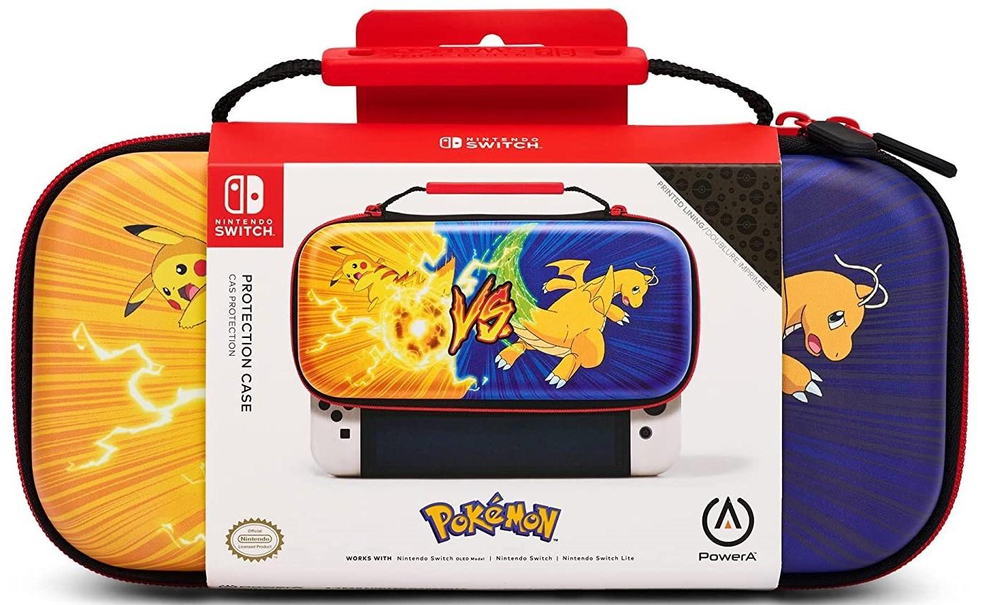 Power A PowerA PowerA Nintendo Switch apsauginis dėklas – Pikachu prieš Dragonite