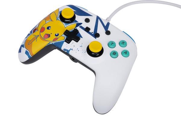 Power A PowerA Pikachu High Voltage laidinis valdiklis skirtas Nintendo Switch