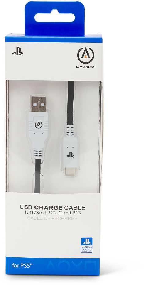 Power A PowerA USB-C 3m įkrovimo laidas skirtas PlayStation 5