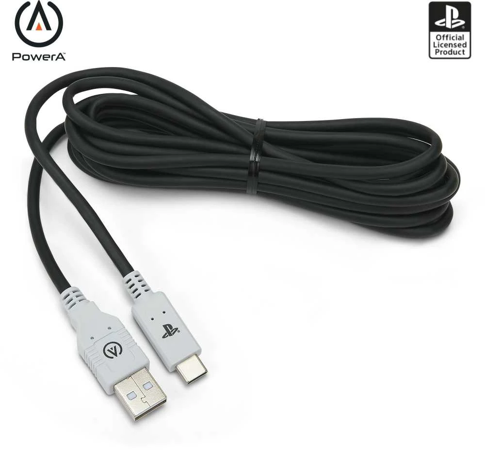 Power A PowerA USB-C 3m įkrovimo laidas skirtas PlayStation 5