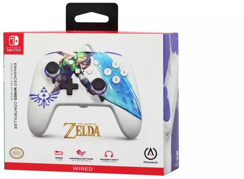 Power A PowerA Zelda Master Sword laidinis valdiklis skirtas Nintendo Switch