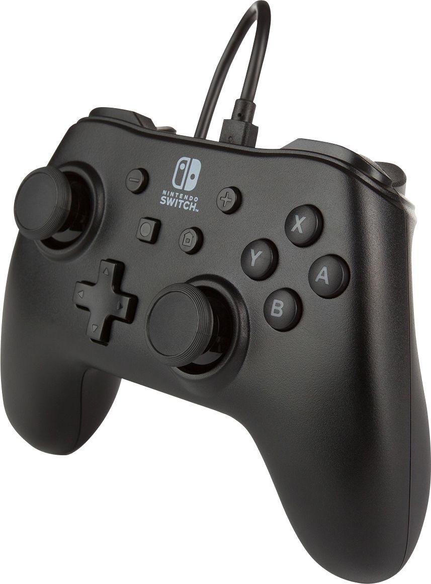 Power A PowerA juodas laidinis valdiklis skirtas Nintendo Switch