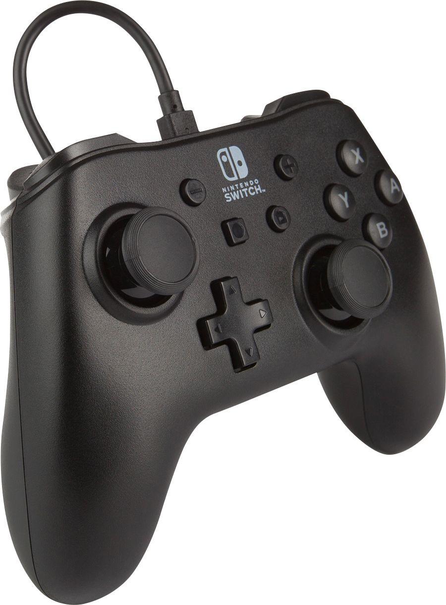 Power A PowerA juodas laidinis valdiklis skirtas Nintendo Switch