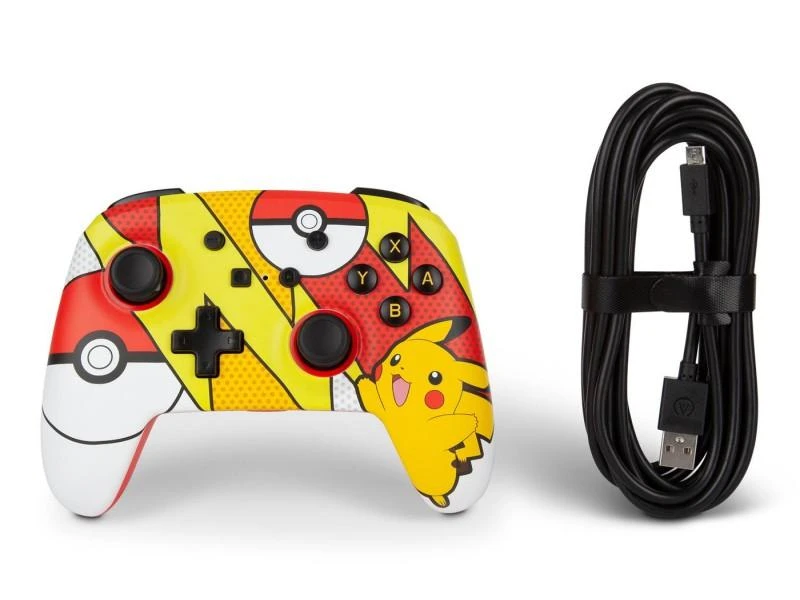 Power A PowerA Pikachu Pop Art laidinis valdiklis skirtas Nintendo Switch