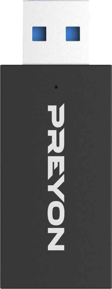 PREYON Hurricane Fly belaidės žaidimų ausinės (Juodos) | USB