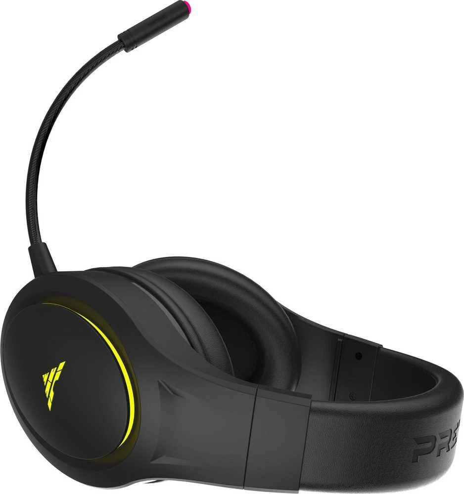 PREYON Hurricane Fly belaidės žaidimų ausinės (Juodos) | USB