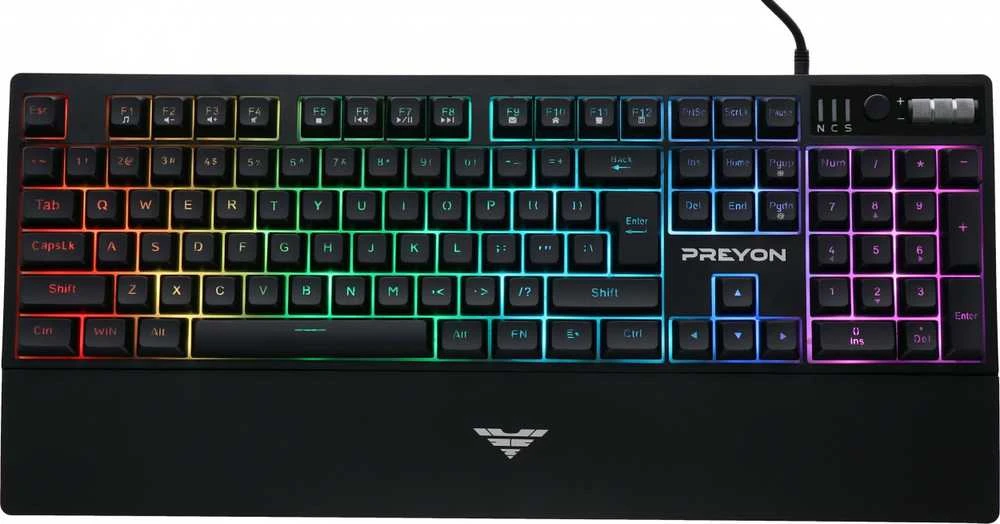PREYON Long Claw Alpha laidinė membraninė klaviatūra (US)