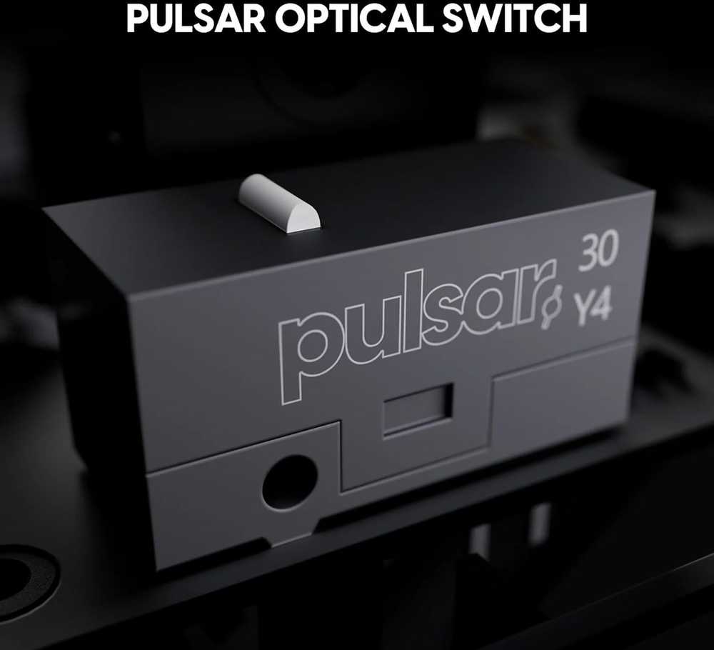 Pulsar X2 Crazylight Wireless Uyuni Baltas 8K (Balta) Belaidė Žaidimų Pelė