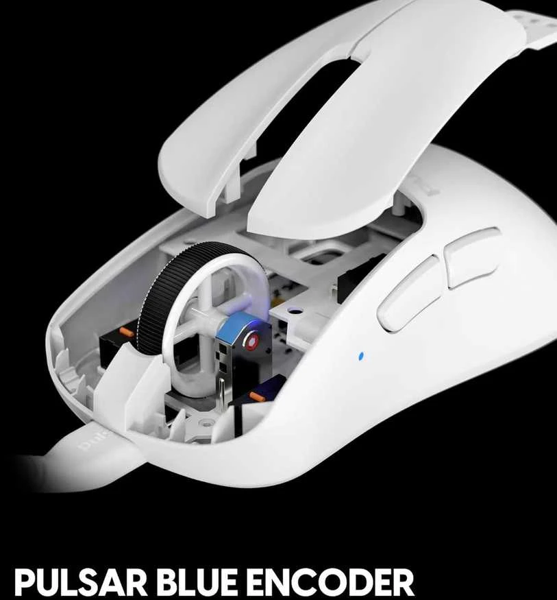 Pulsar Xlite Medium su laidu žaidimų pelė | Balta