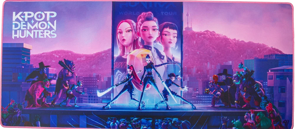 Pyramid KPop Demon Hunters - Pelės kilimėlis - Takedown Huntrix | 80 x 35 cm