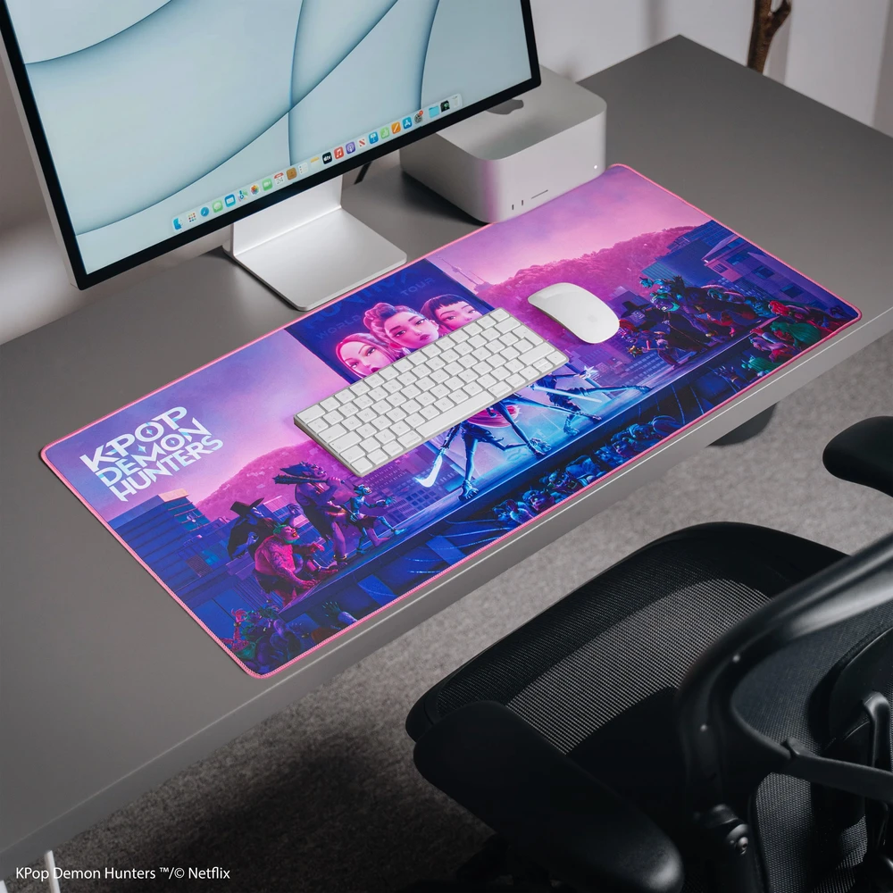 Pyramid KPop Demon Hunters - Pelės kilimėlis - Takedown Huntrix | 80 x 35 cm