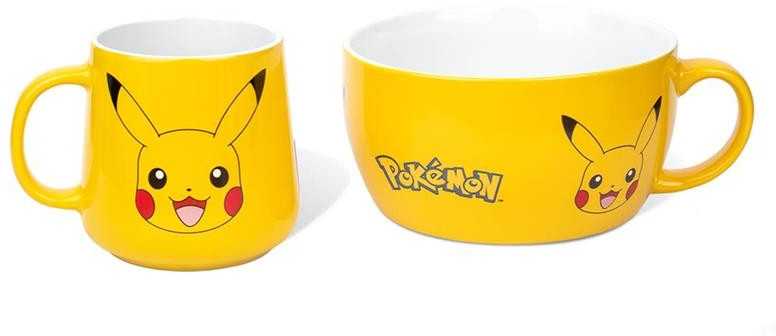 Gb Eye Pyramid Pokemon Pikachu puodelio ir dubenėlio rinkinys